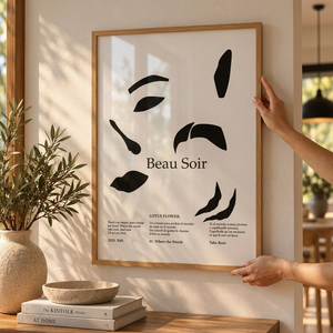 Cuadro Beau Soir 50 x 70 cm