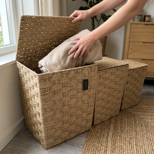 Cestos Storage Weave Natural (Set x3)
