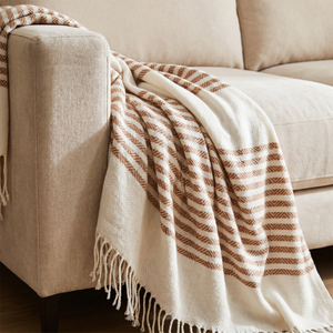 Manta Liguria Beige 140x220 cm