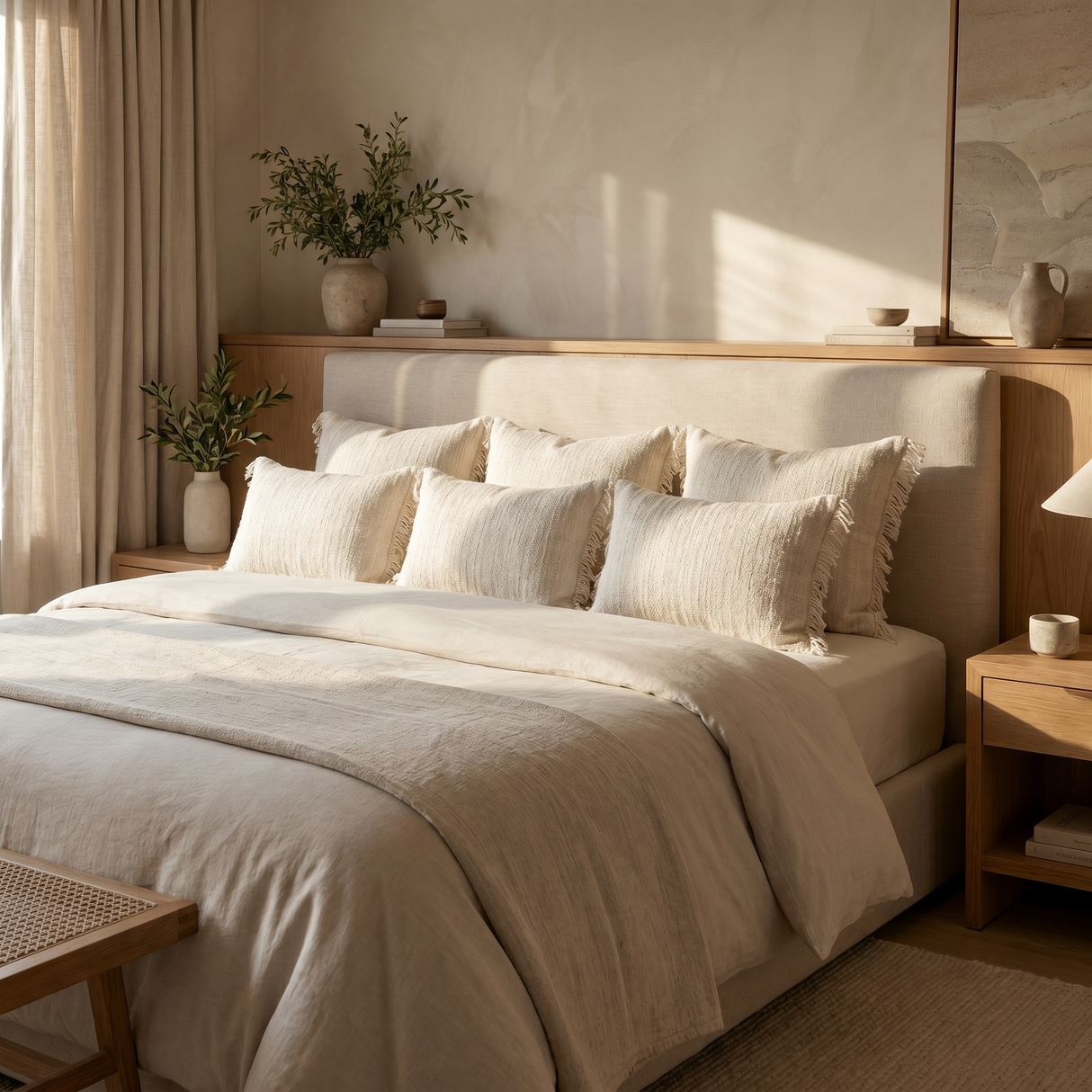 Almohadón Esencia Crudo 30x50 cm