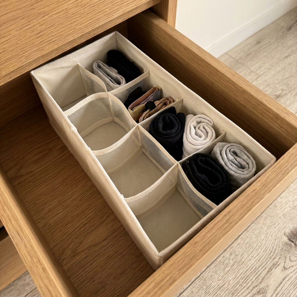 Organizador Zenith Cajón 8 Divisiones Chico Natural