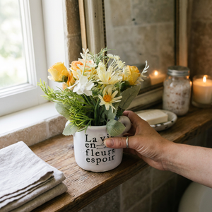 Mini Maceta La Vie en Fleurs — Bouquet Amarillo