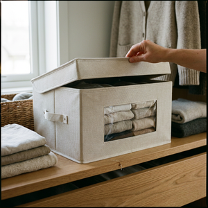 Organizador Zenith con Tapa Natural