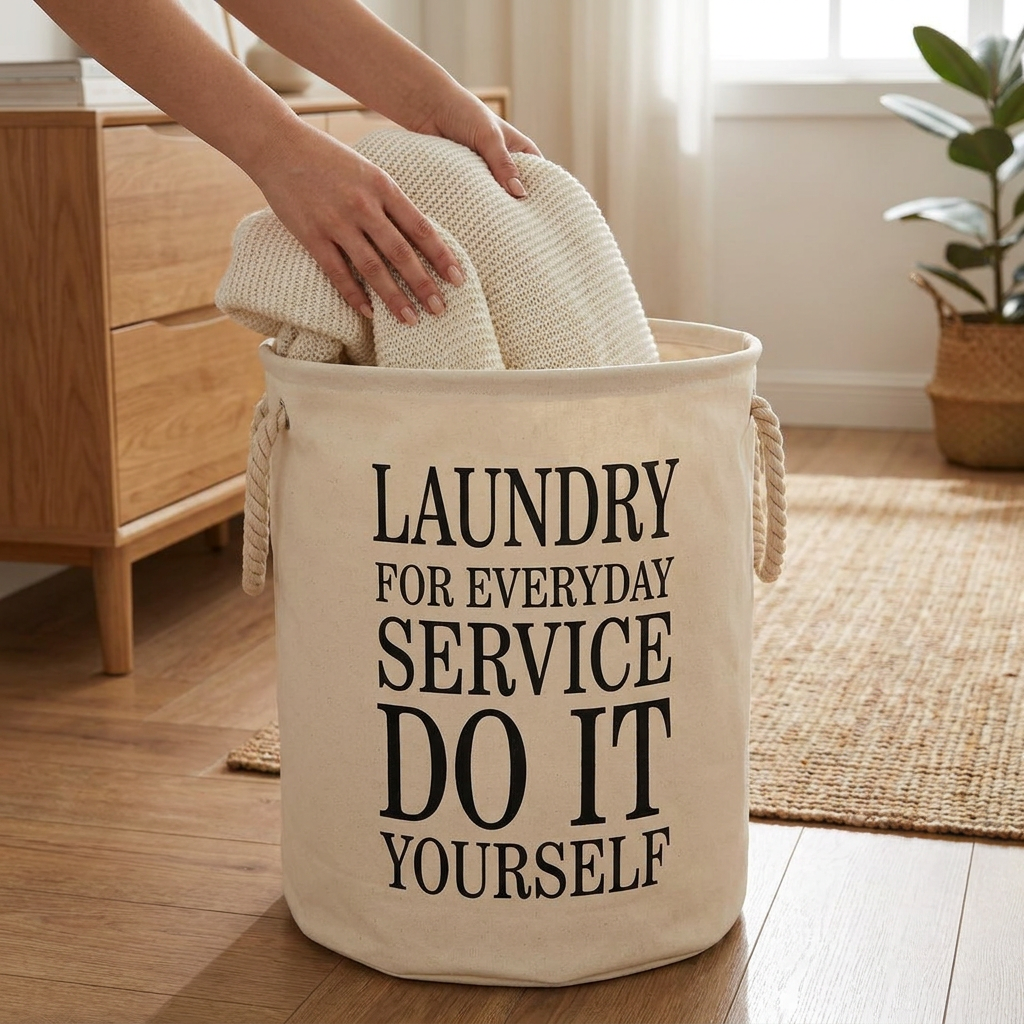 Cesto Laundry Everyday Beige