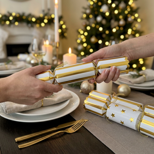Crackers Navideños Gold Set x6