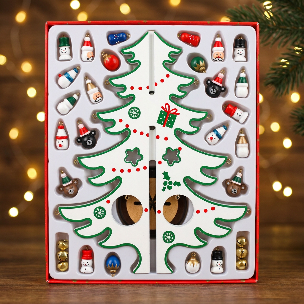 Árbol Seiffen White 30 cm
