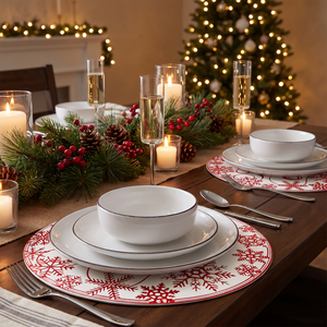Individual Merry Christmas Red