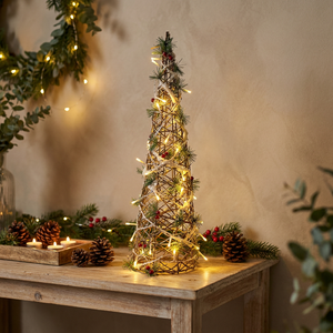 Árbol Nordic Vine Luminoso 60 cm
