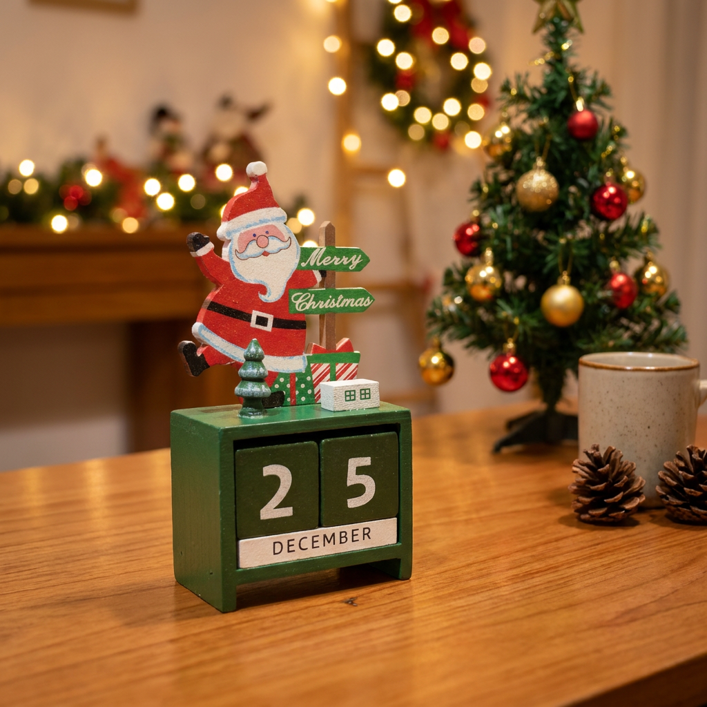 Calendario Merry Christmas Green