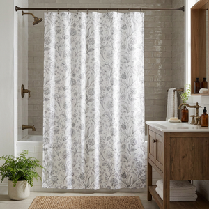 Cortina de Baño Provence Grey