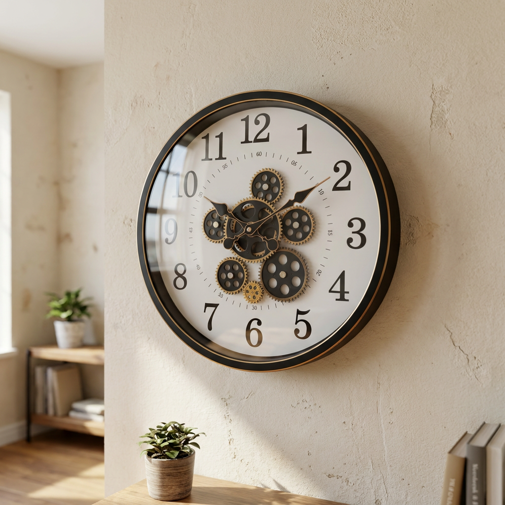 Reloj Engranajes Steampunk 37 cm