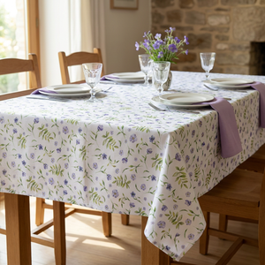 Mantel Violetas Silvestres 1,52 x 3 mts