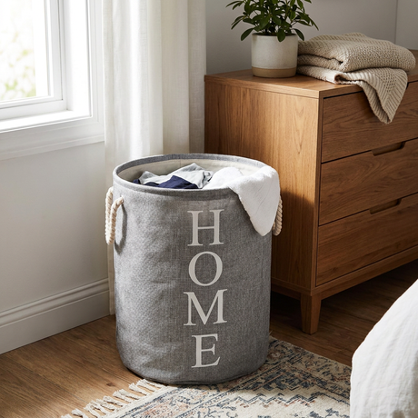 Cesto Home Gris 40 x 50 cm