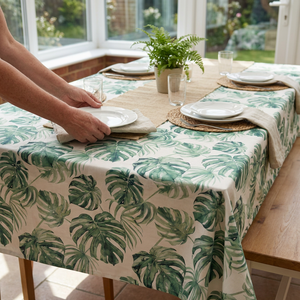 Mantel Monstera Tropical 1,52 x 3 mts