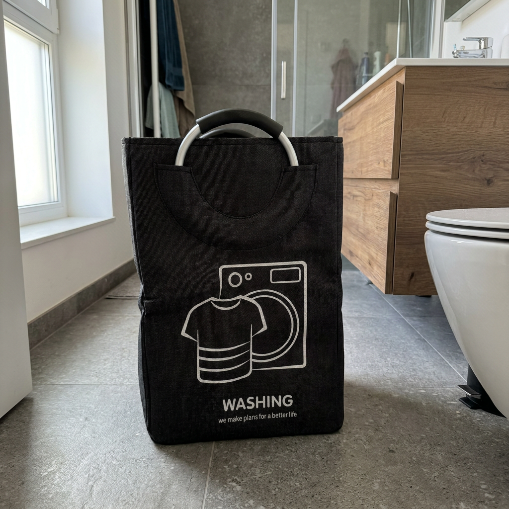 Cesto Laundry Washing Negro