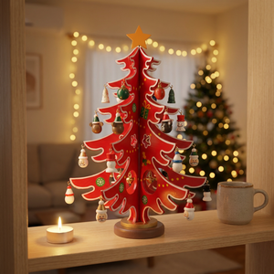 Árbol Seiffen Red 30 cm