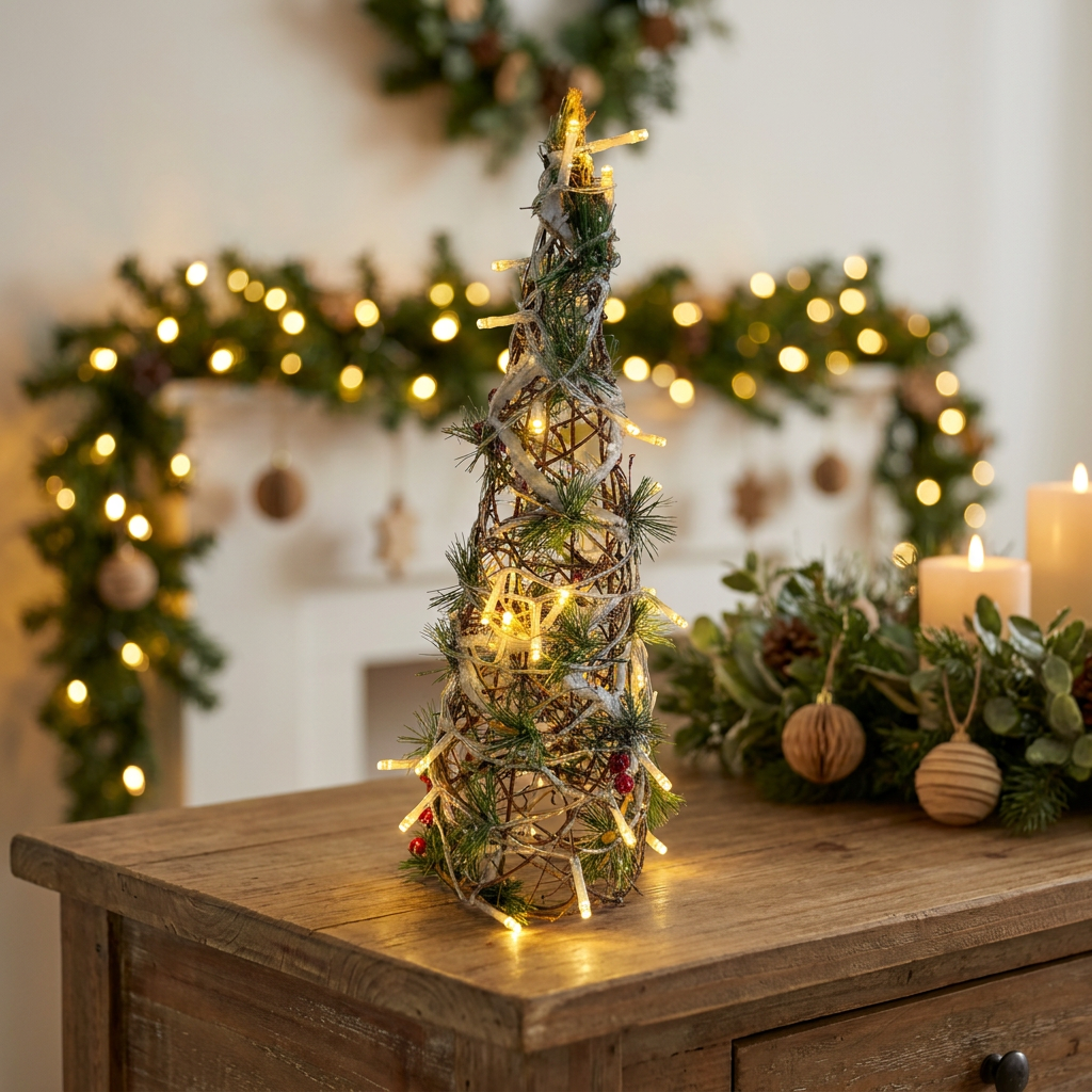 Árbol Nordic Vine Luminoso 40 cm