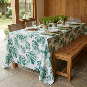 Mantel Monstera Tropical 1,52 x 3 mts