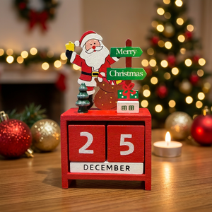 Calendario Merry Christmas Red