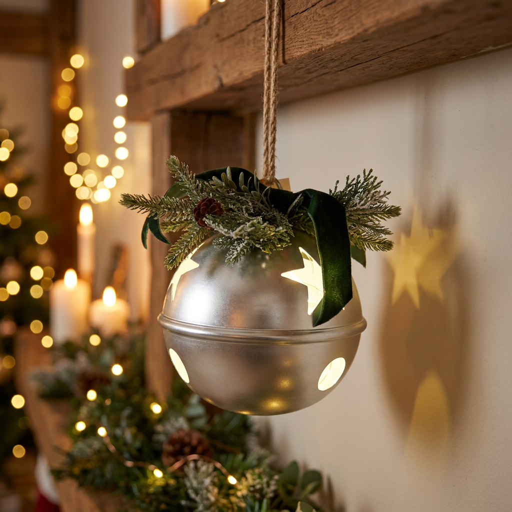 Cascabel Luminoso Star Silver 26 cm