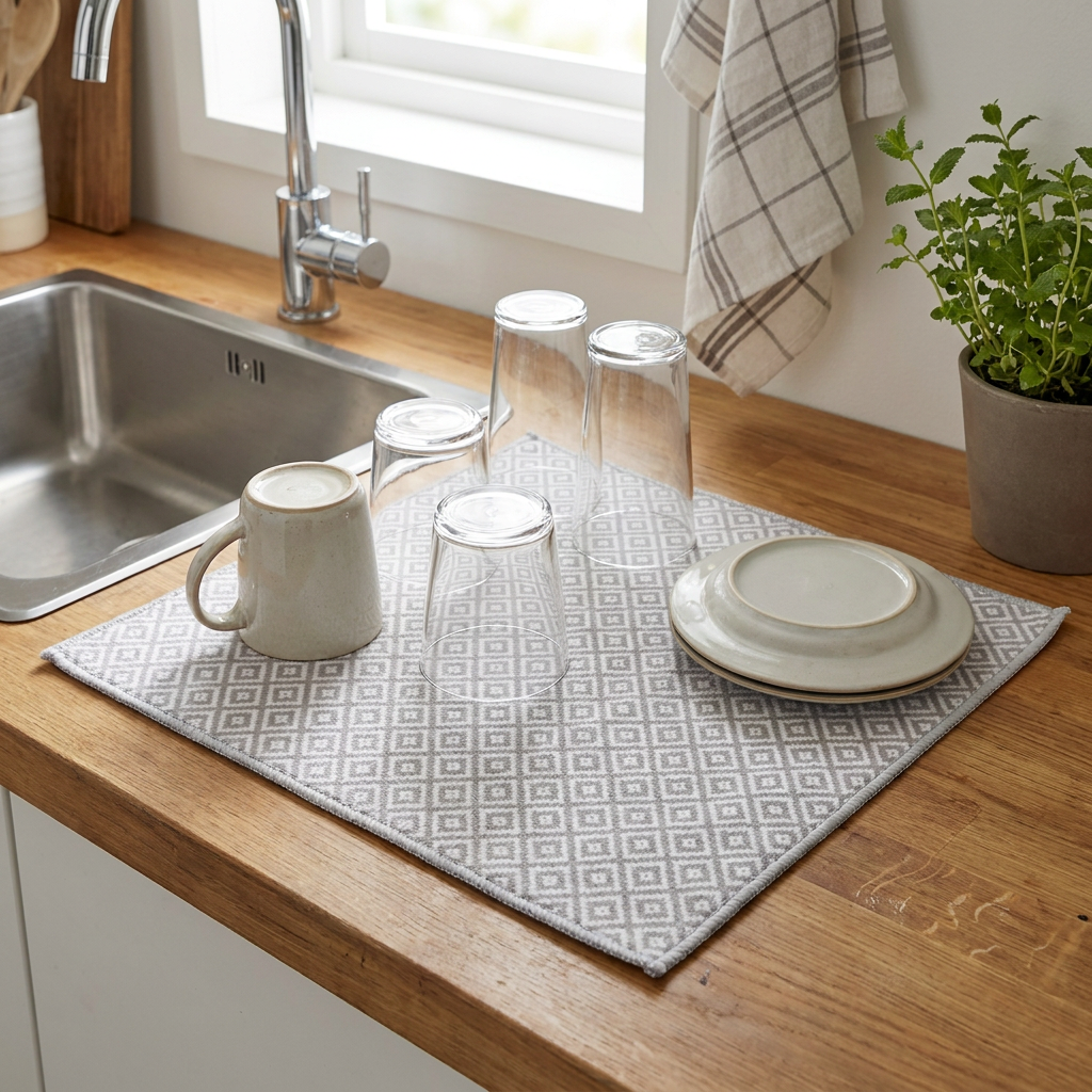 Mat Secaplatos Diamond Gris