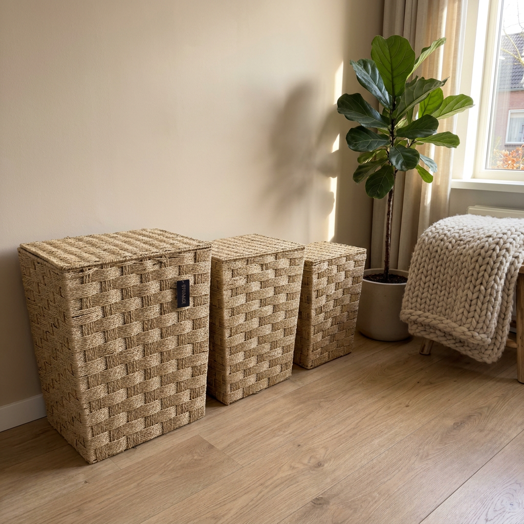 Cestos Storage Weave Natural (Set x3)