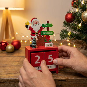 Calendario Merry Christmas Red