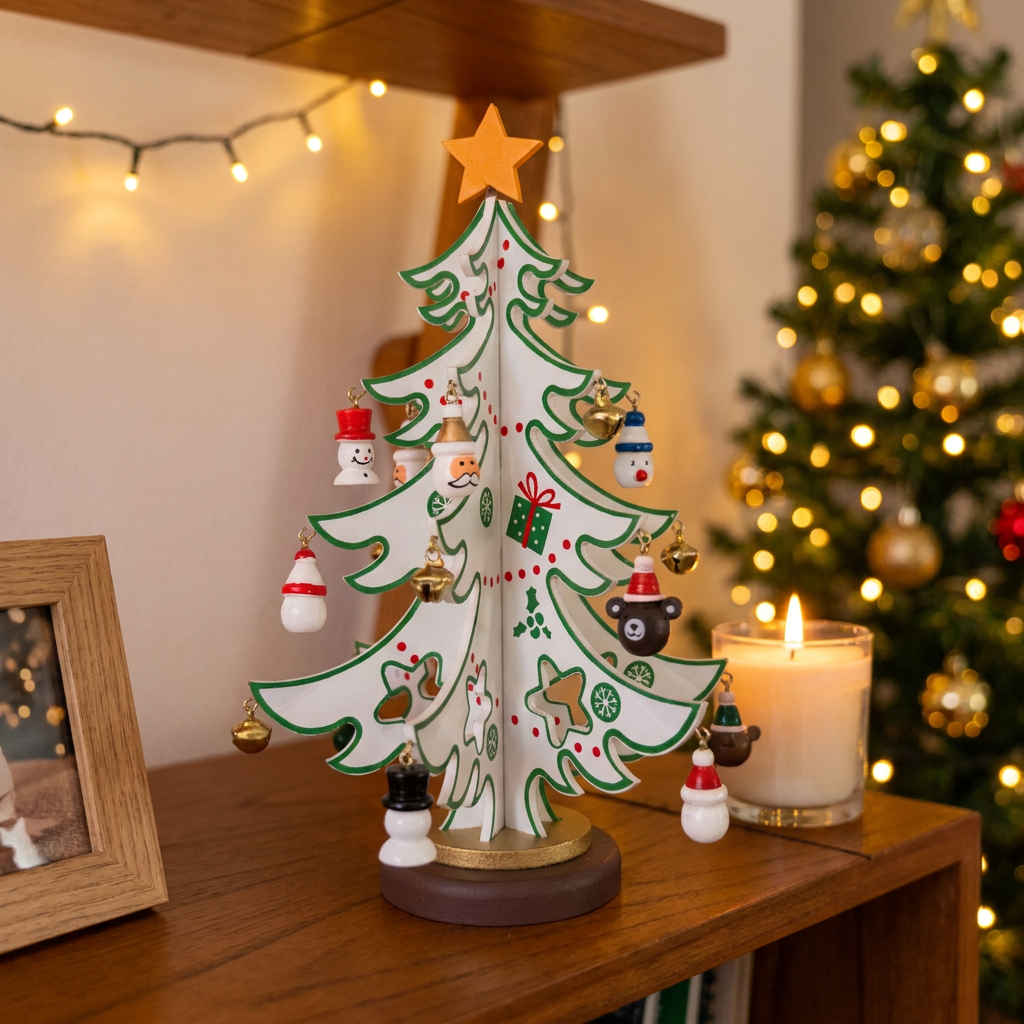 Árbol Seiffen White 23,5 cm