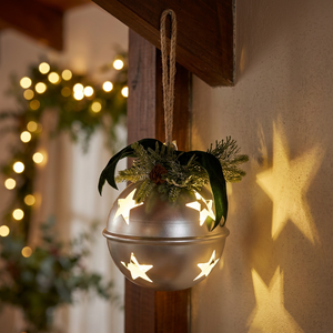 Cascabel Luminoso Star Silver 26 cm
