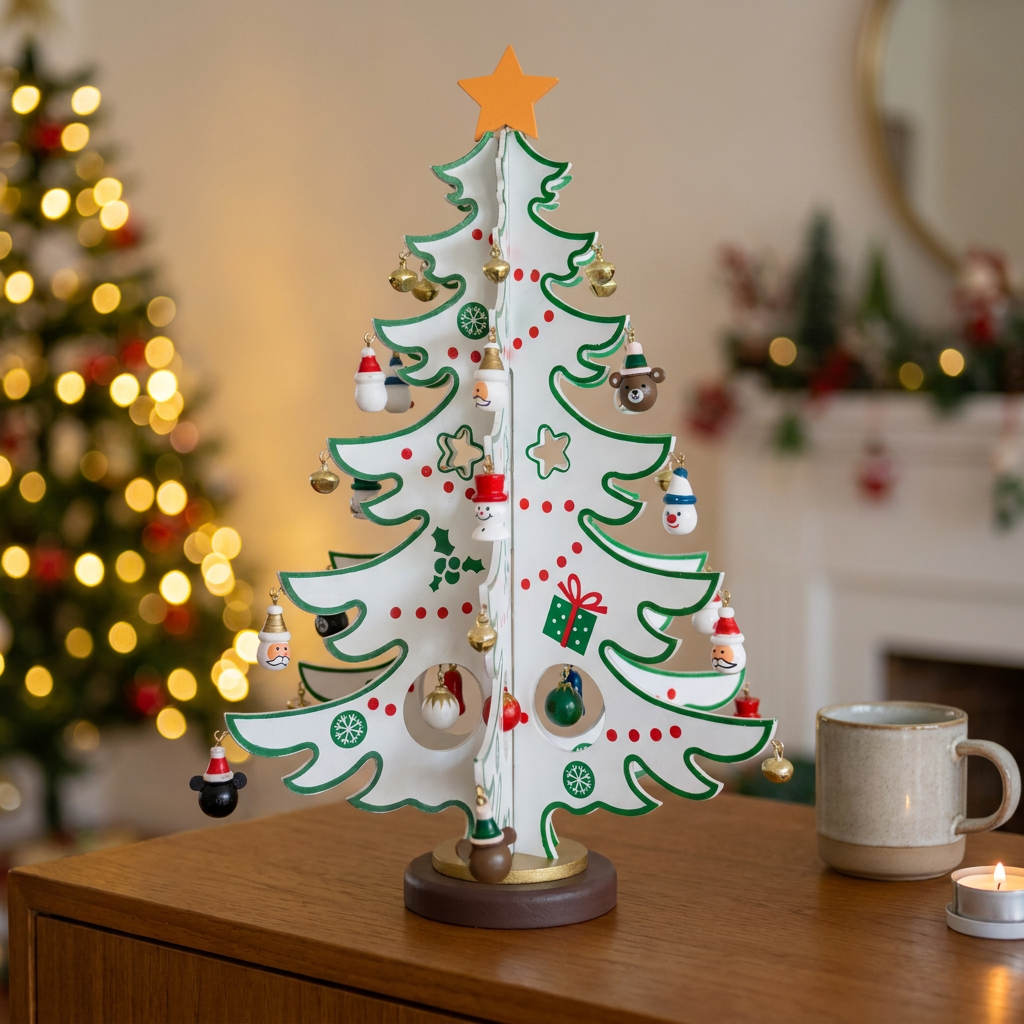 Árbol Seiffen White 35 cm