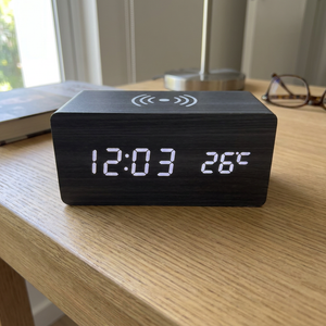 Reloj Smart Wood Negro