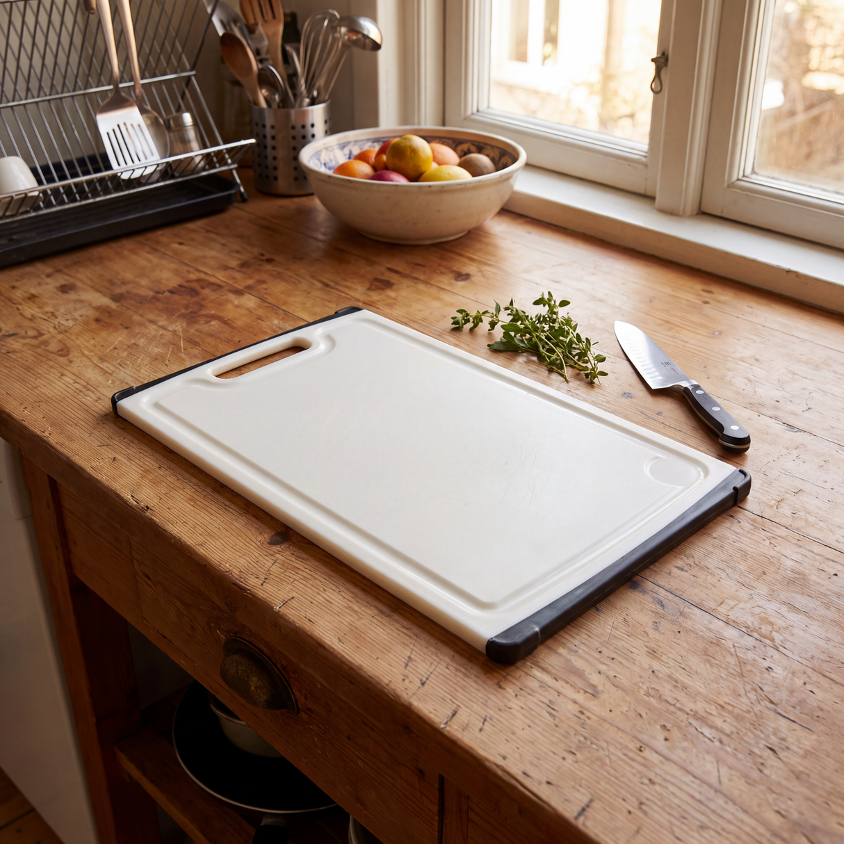 Tabla Grip Grande White 40 x 26 cm