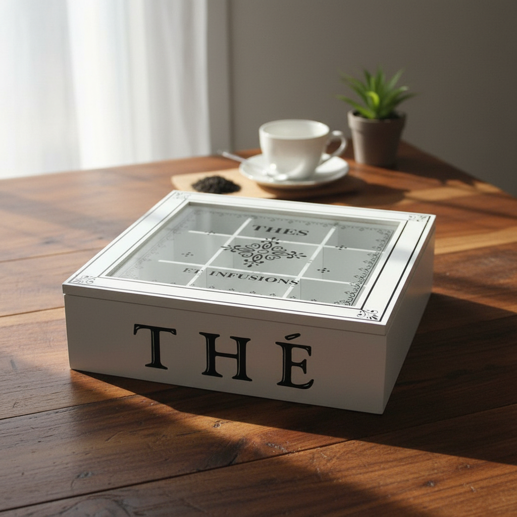 Caja de Te Infusions Grande 24x24x8 cm