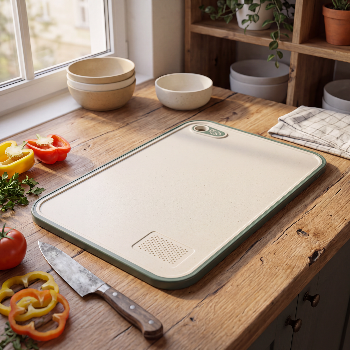 Tabla Wheat Green 40 x 28 cm