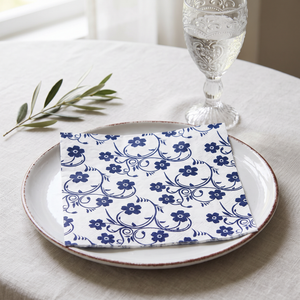 Paquete de Servilletas Blue Blossom