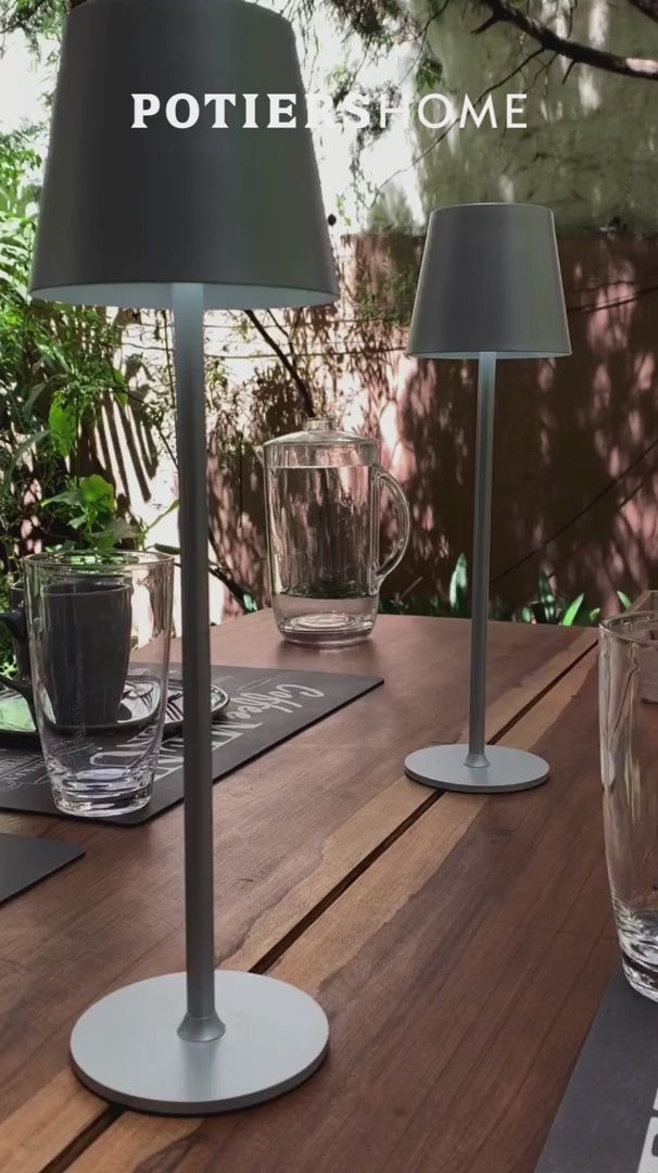 Lámpara Led Terra Gris