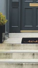 Felpudo Welcome Black 40x60 Cm