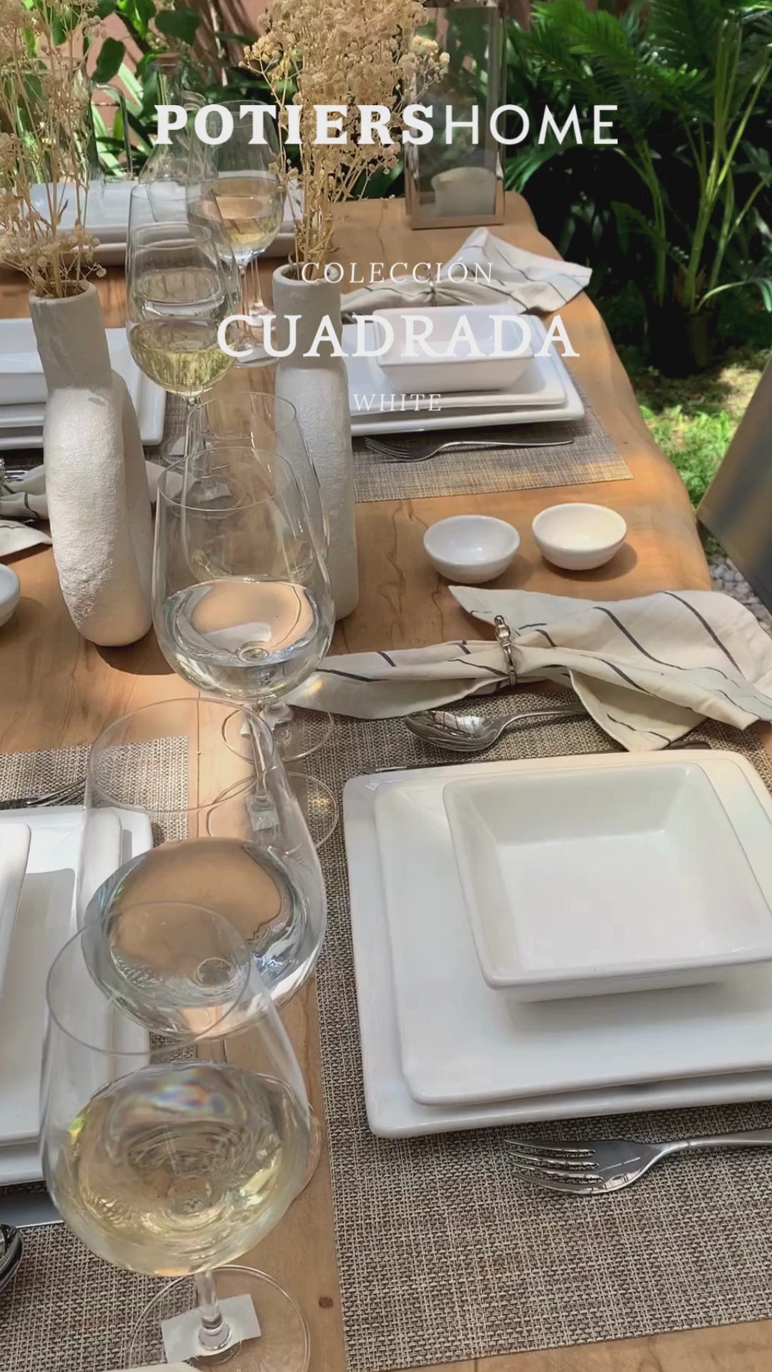 Plato Playo Cuadrado