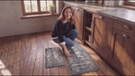 Set Alfombras Antideslizantes Kitchen Gris