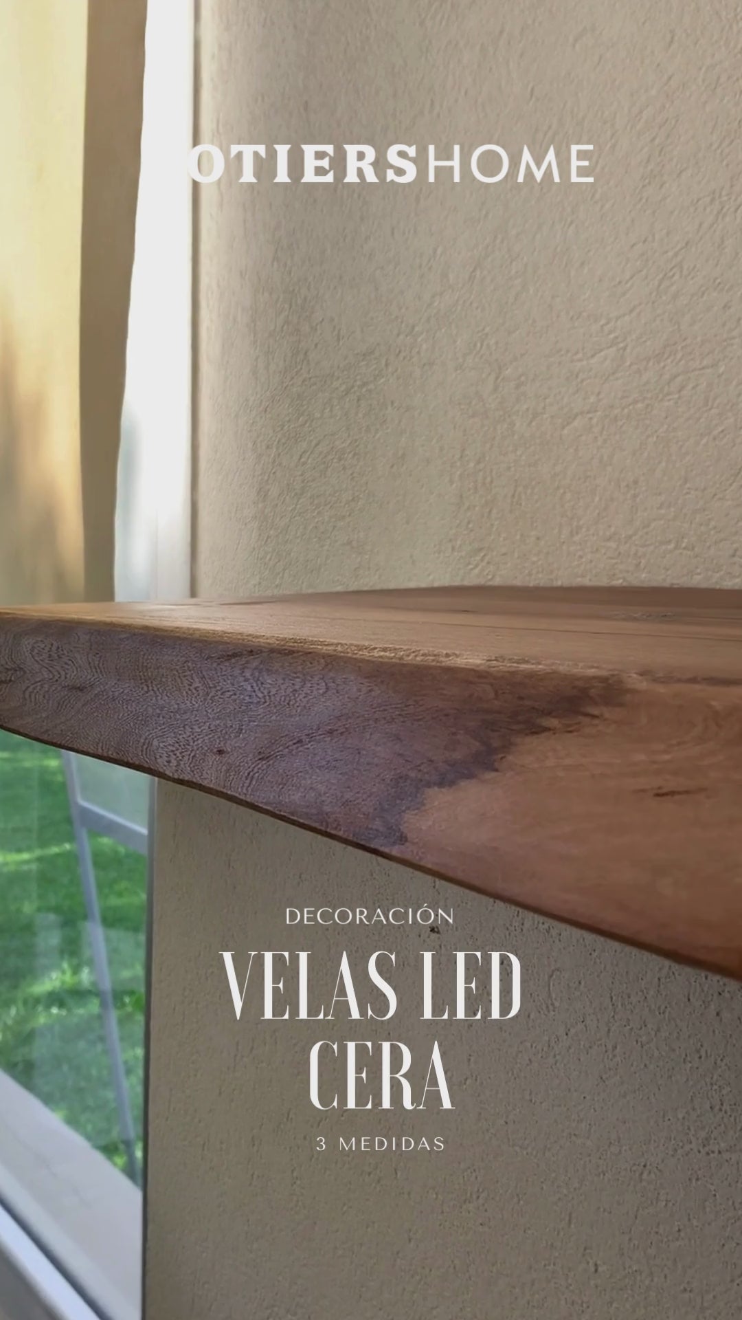 Vela Led Cera 7,5 x 15 cm