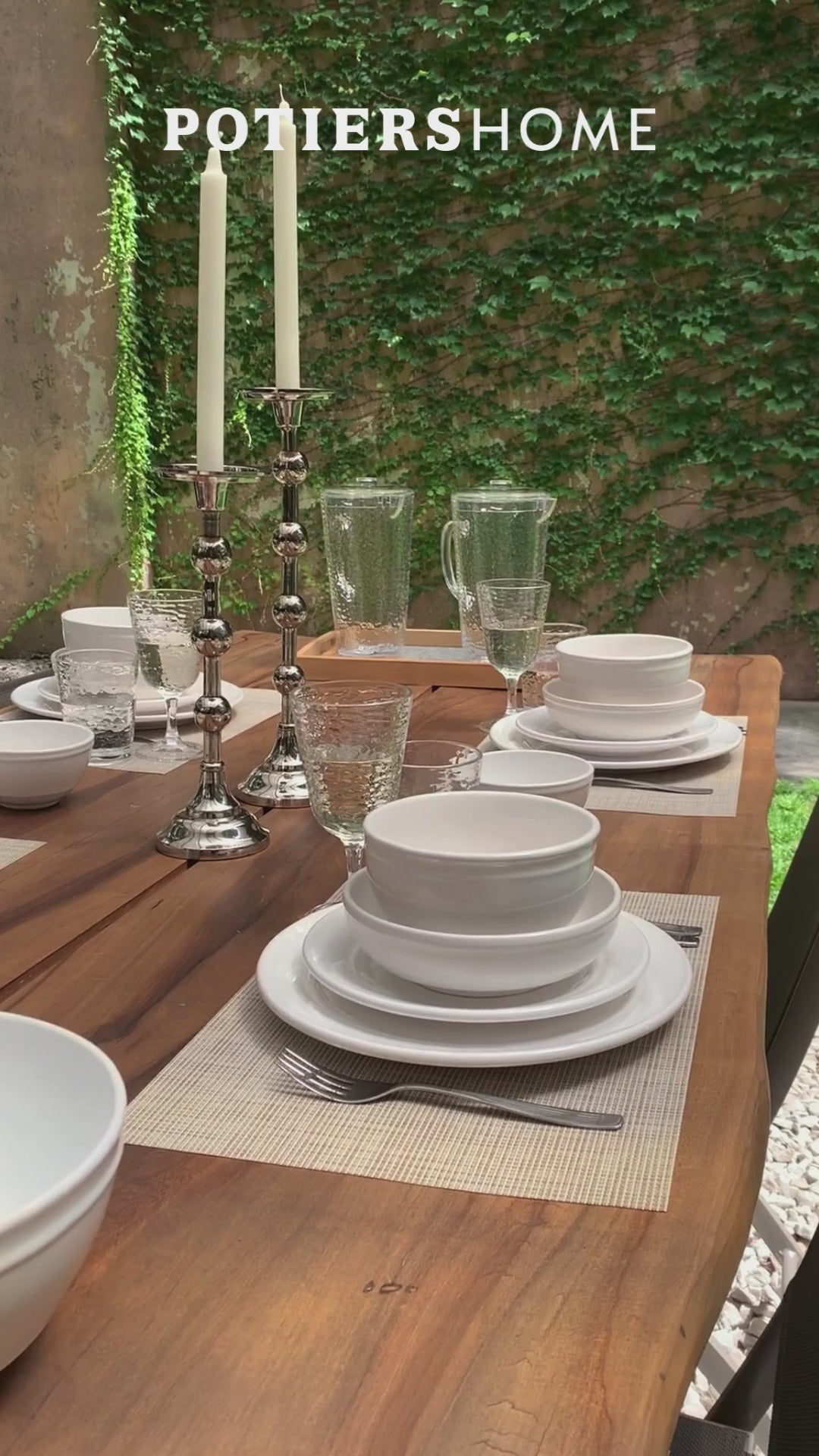 Candelabro Perl 30 cm