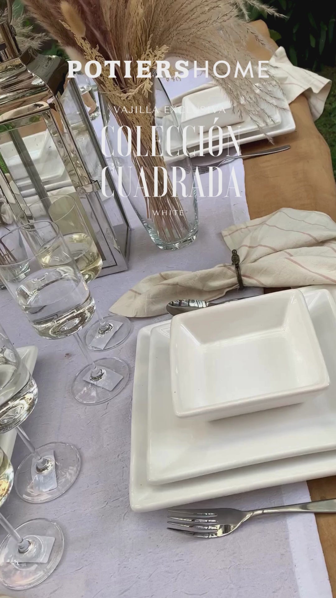 Plato Playo Cuadrado