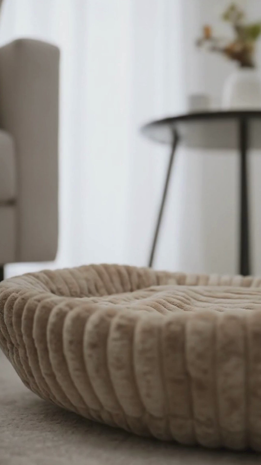 Cama Zen Confort Crema Chica