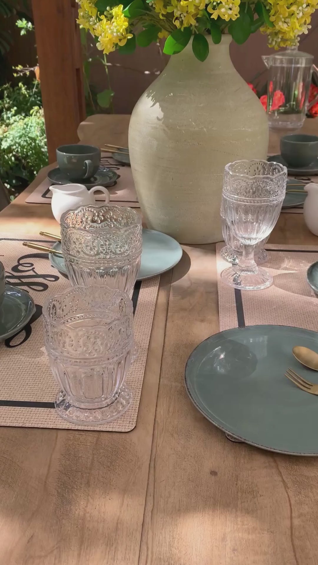 Taza c/Plato Positano Green