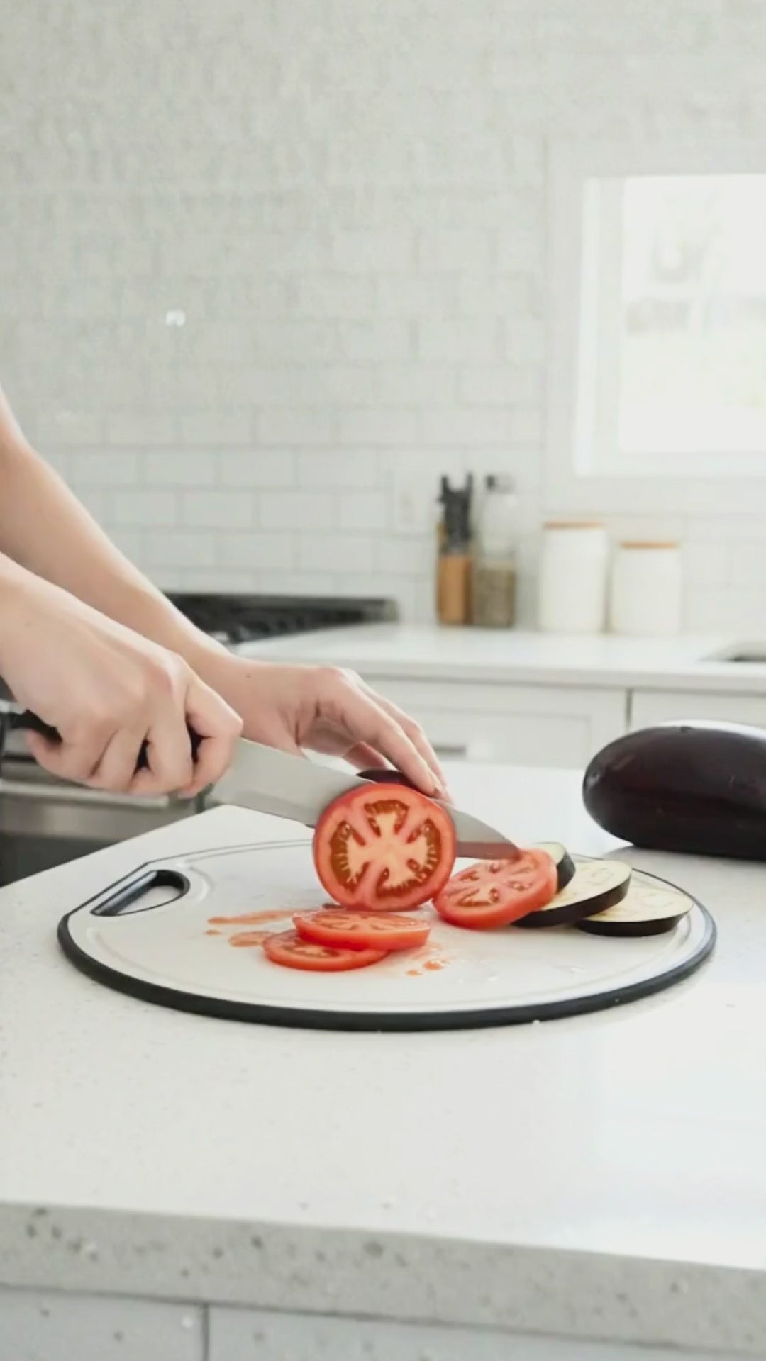 Tabla Redonda White Luxe Chica