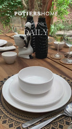 Individual Arpillera Borlas Black