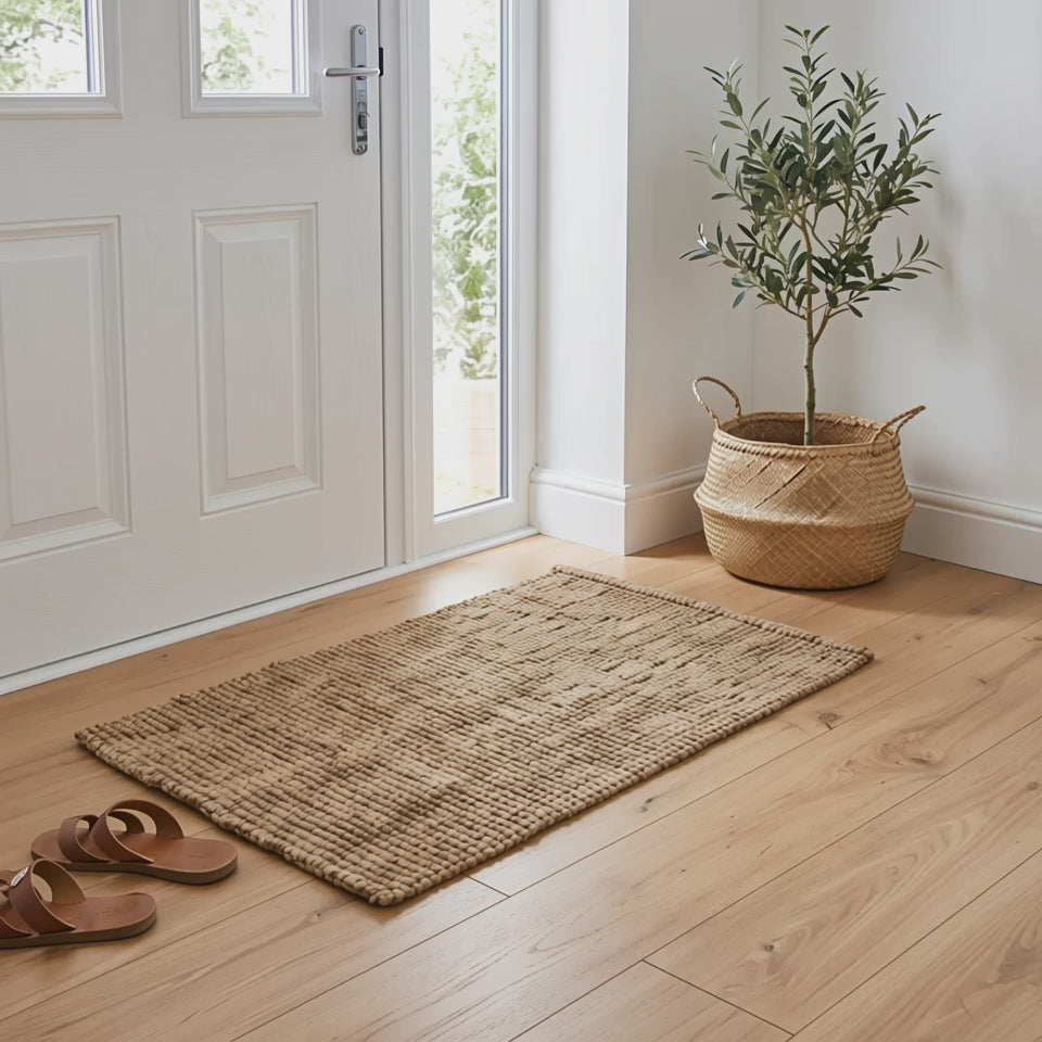 Alfombra de Yute Bucle 50 x 80 cm