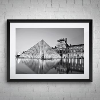 Cuadro Louvre 50x70 cm