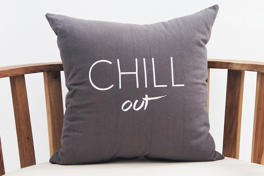 Almohadn Chill Out 40x40 cm Gris